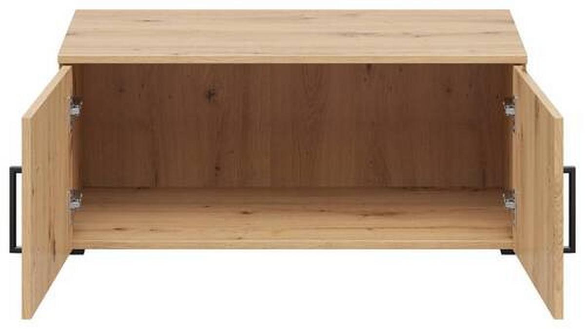 Szekrényrátét Multistauraum - fekete/Artisan tölgy, Modern, műanyag/faalapú anyag (80/35/40cm) - Carryhome