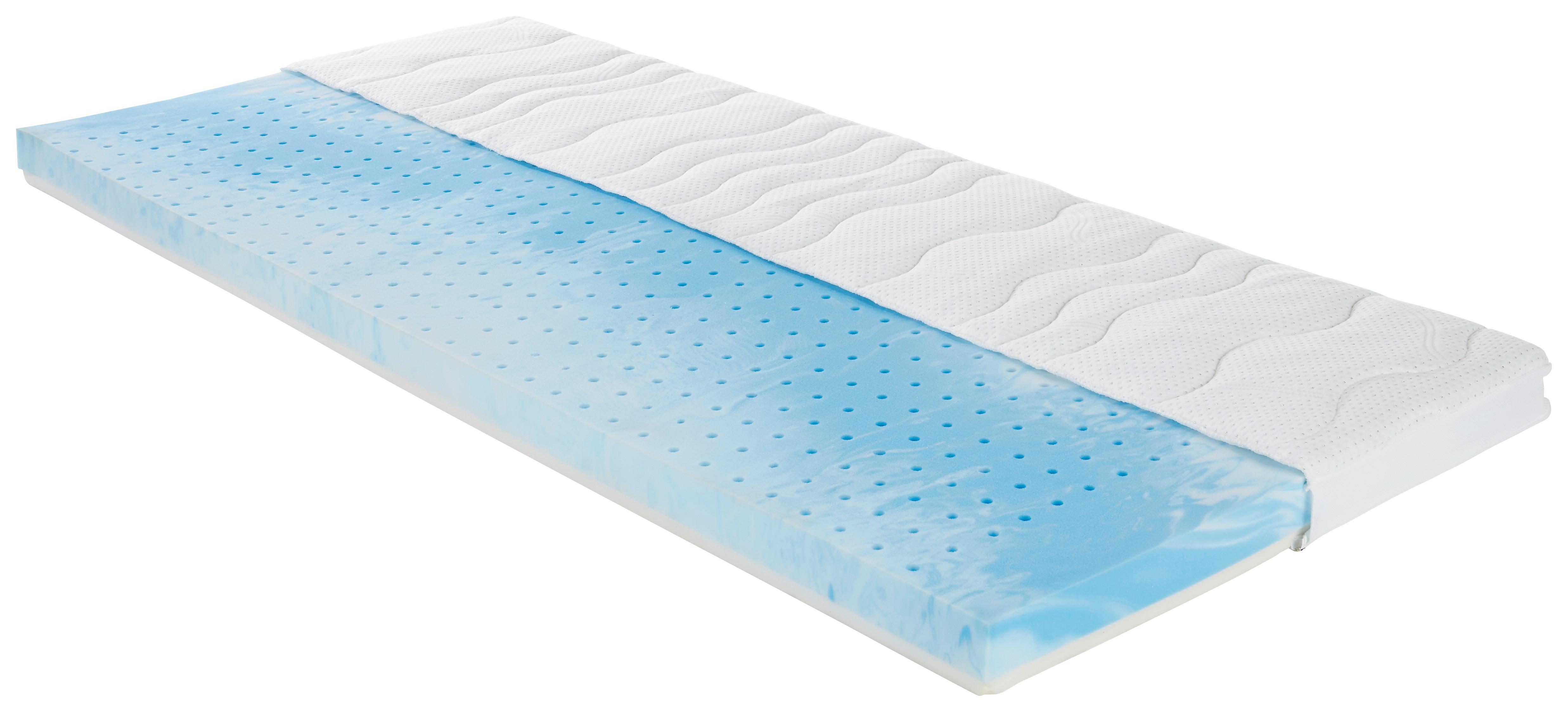 Topper Gel-Feel H1 ca. 90x200cm - Weiß, Textil (90/200cm) - Nadana