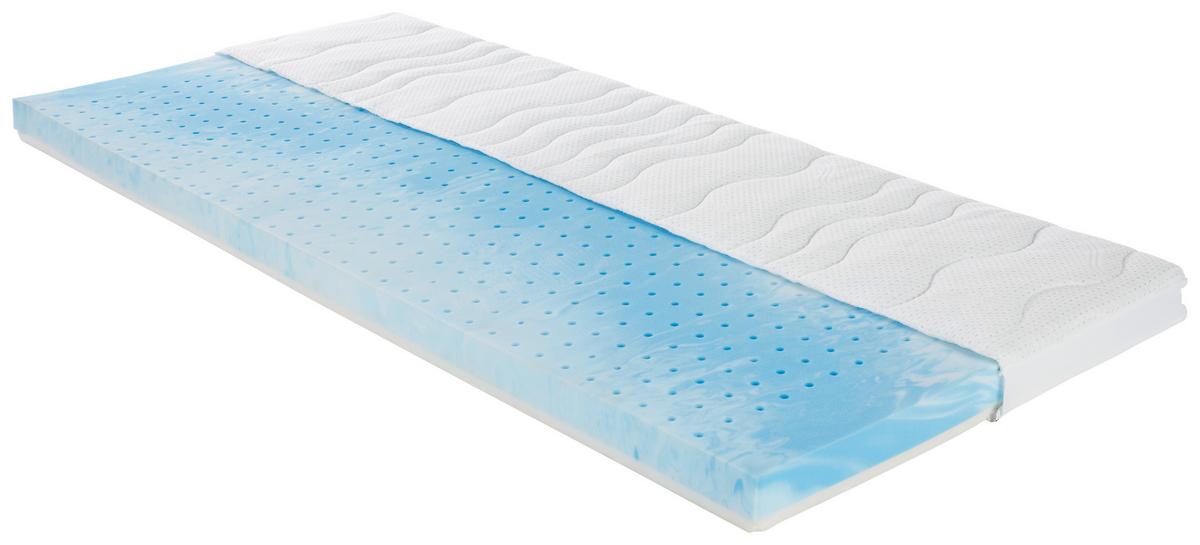 Topper Gel-Feel H1 ca. 100x200cm - Weiß, Textil (100/200cm) - Nadana