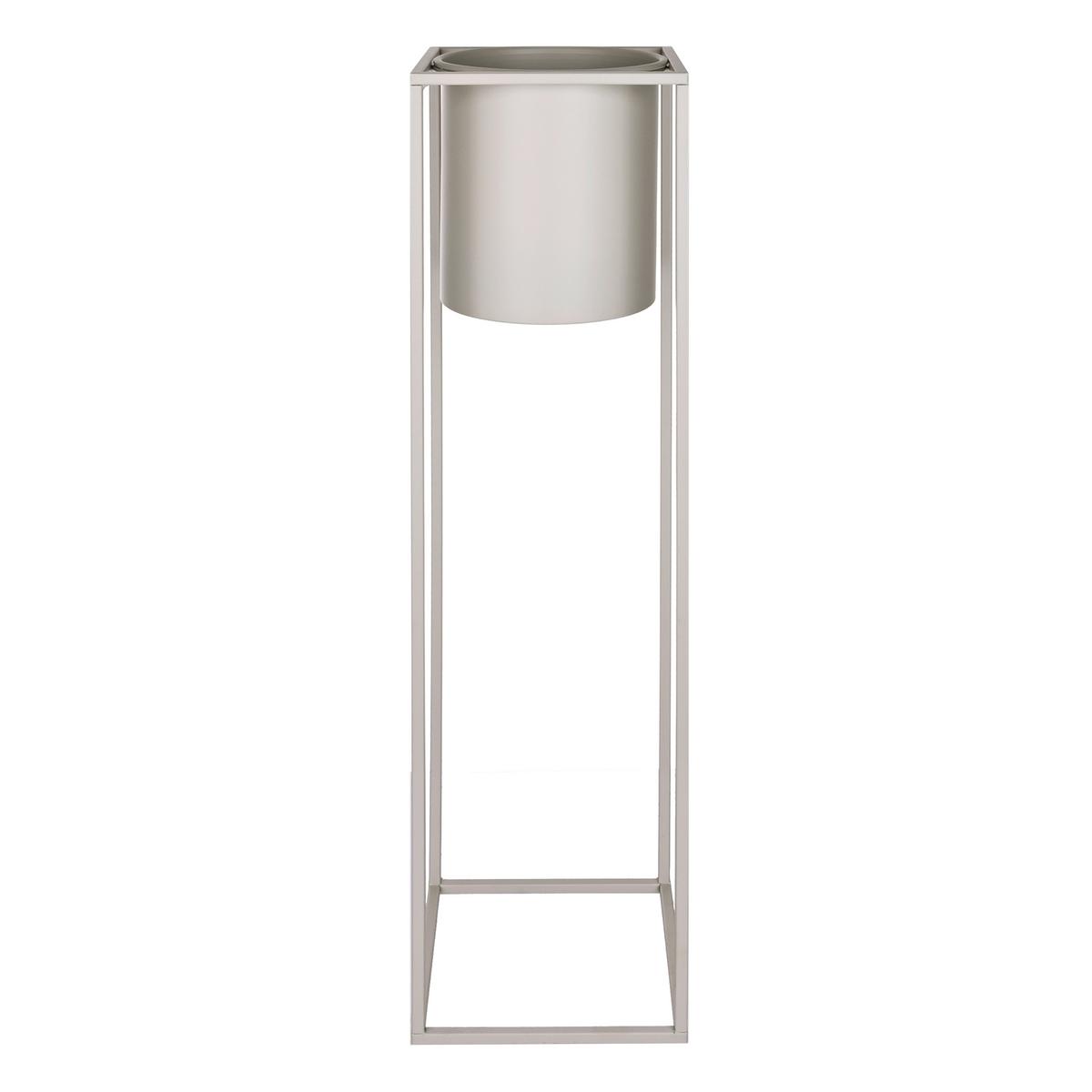 Kaspó Kiara - bézs, Lifestyle, fém (21/80,5cm) - Mömax