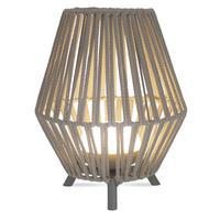 LAMPA ZEWNĘTRZNA LED LUMCNT030SXWLNW CONTA - taupe, Natur, tworzywo sztuczne (25.5/32.5/25.5cm) - Newgarden