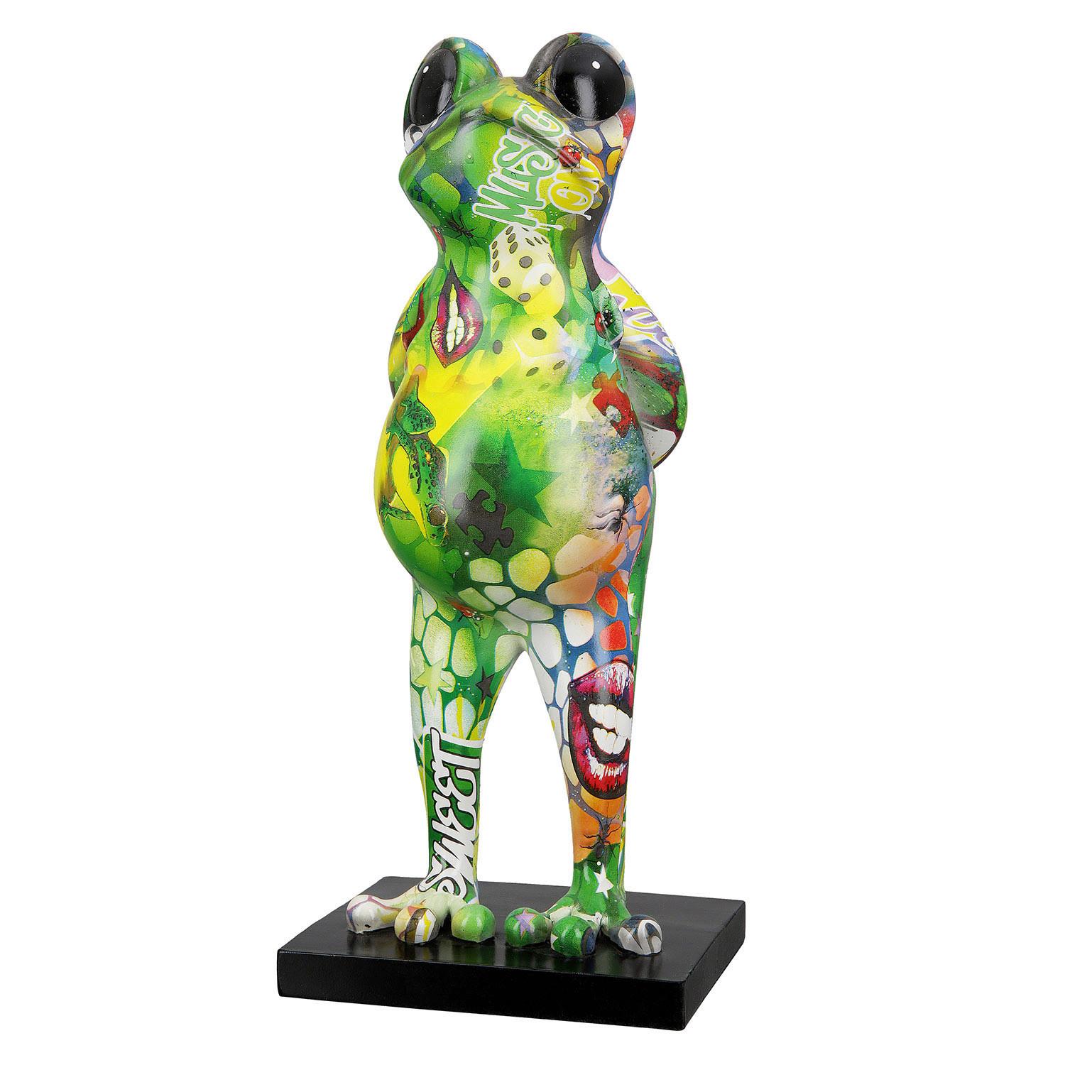 Dekofrosch Multicolor - Multicolor, Basics, Kunststoff (13/30,5/10cm)