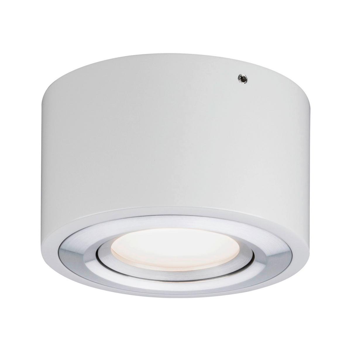 Deckenstrahler Argun in Alufarben max. 4,8 Watt - Alufarben, Basics, Metall (9,7/6cm) - Paulmann