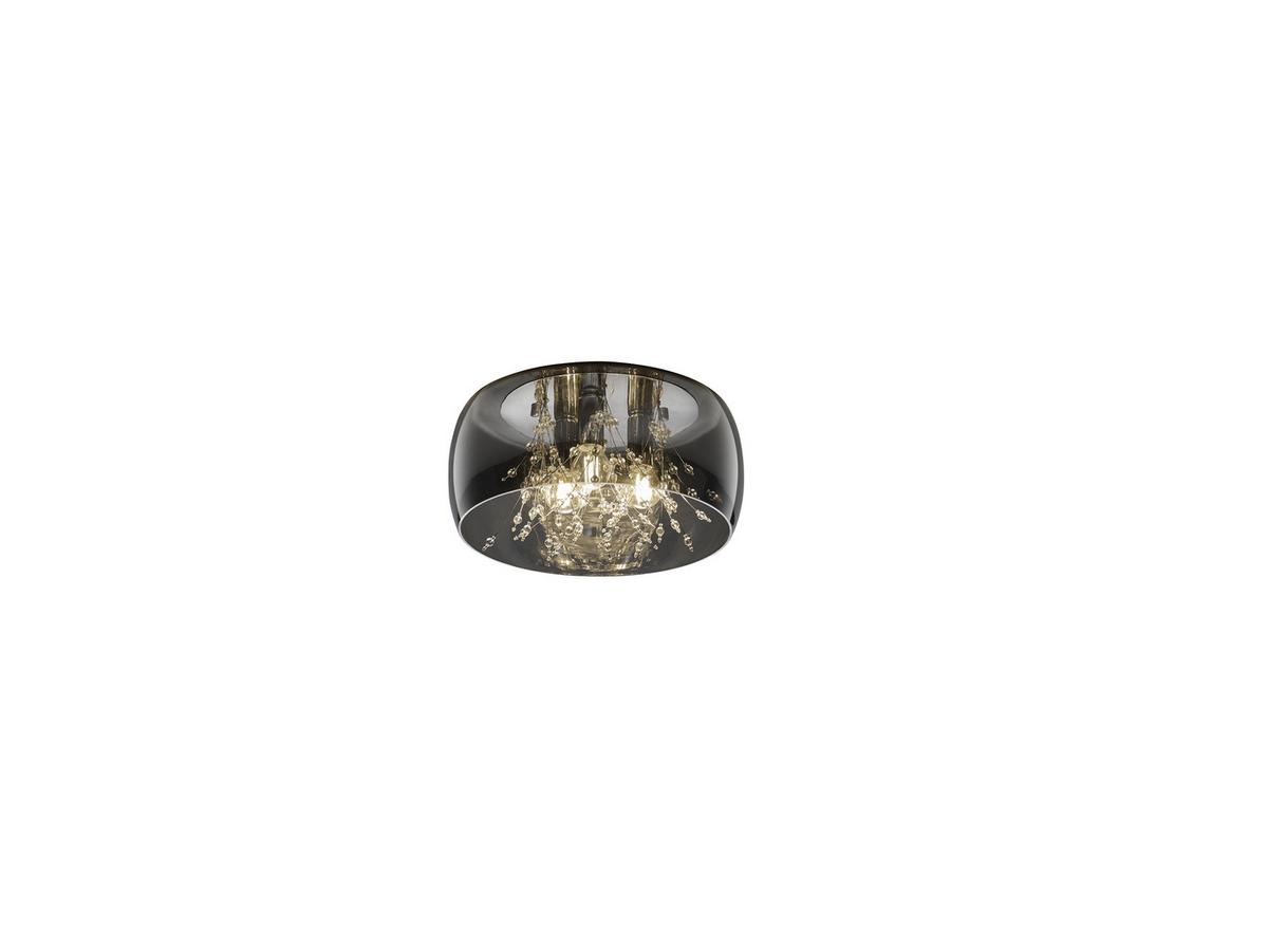 Deckenleuchte Crystel Chromfarben max. 28 Watt - Chromfarben, Basics, Metall (34/17,5cm) - Trio Leuchten