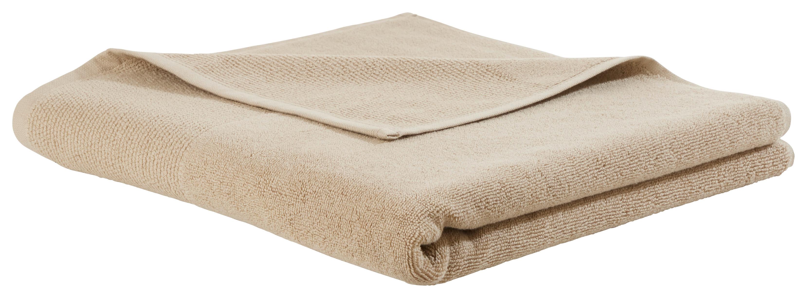 Duschtuch Olivia in Naturfarben ca. 70x140cm - Naturfarben, Konventionell, Textil (70/140cm) - Premium Living