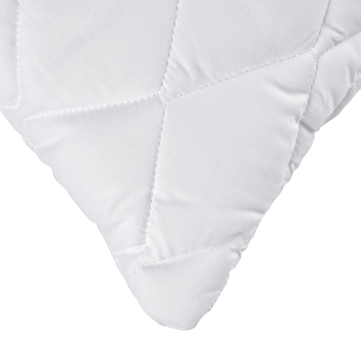 Kopfkissen Vegan Micro Premium in Weiß ca. 80x80cm - Weiß, KONVENTIONELL, Textil (80/80cm) - Nadana