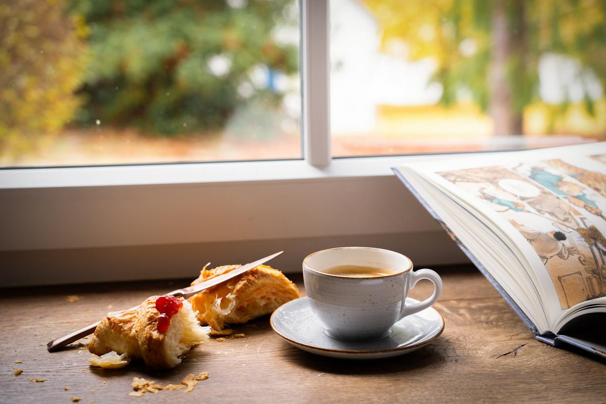 Kavni Servis Vintage Nature Stein, 8-Delni - bela/svetlo siva, Basics, keramika - Creatable