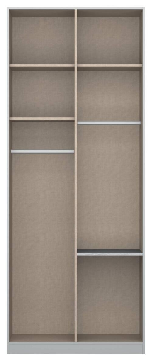 DULAP USI ROTATIVE ALABAMA - stejar Sonoma, Modern, material pe bază de lemn (91/229/54cm) - Modern Living