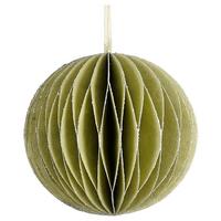 Dekohänger Ornament Hellgrün - Hellgrün, Basics, Papier (8/8cm)