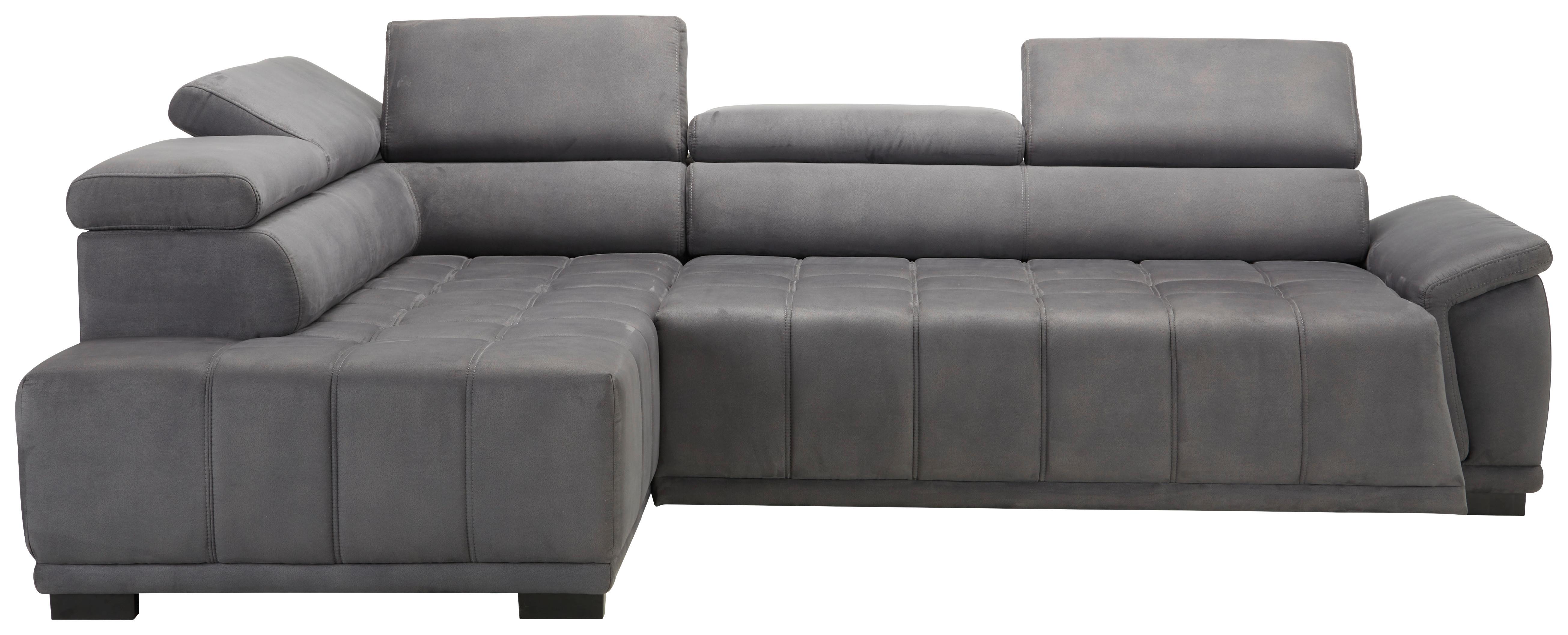 Canapea modulară GREMIO LINKS - gri, Modern, textil (206/77-100/283cm) - Based