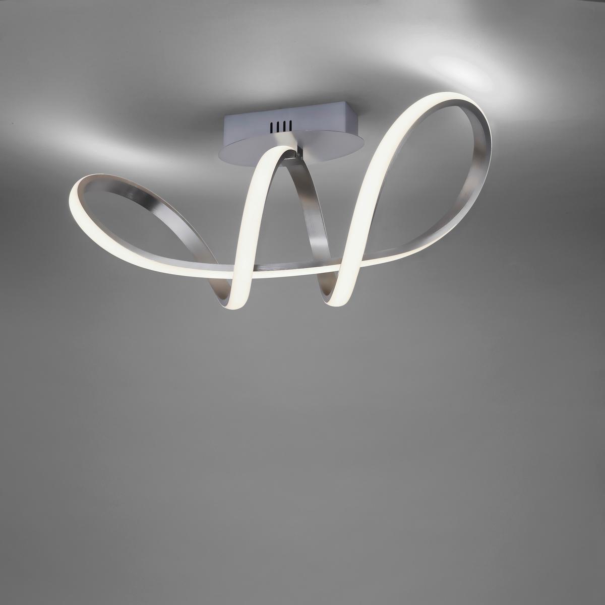 Deckenleuchte 15403-95 Maria max. 15,50 Watt - Alufarben, Design, Metall (61/24,5/27,0cm)