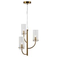 Pendelleuchte Arco Messingfarben max. 40 Watt - Messingfarben, Trend, Glas/Metall (35/48,9/35cm) - MAYTONI