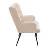 2-SITS SOFFA DALLAS - svart/cremefärgad, Modern, metall/trä (128/99/79cm) - Mömax
