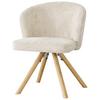 STOL FRIDA - beige/ekfärgad, Modern, metall/trä (57/76/57cm) - Mömax