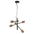 Hängeleuchte Kuno, max. 15 Watt - Schwarz/Kupferfarben, LIFESTYLE, Metall (55/149cm) - Mömax modern living Hängeleuchte Kuno, max. 15 Watt - Schwarz/Kupferfarben, LIFESTYLE, Metall (55/149cm) - Mömax modern living