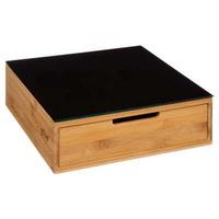 Suport pentru capsule de cafea Black Bamboo - Basics (30/30/10cm)
