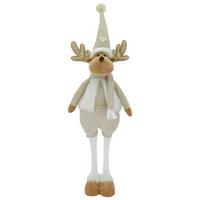 Patuljak Dekorativni Nino - bijela/bež, Konvencionalno, metal/tekstil (32/98/21cm) - Mömax
