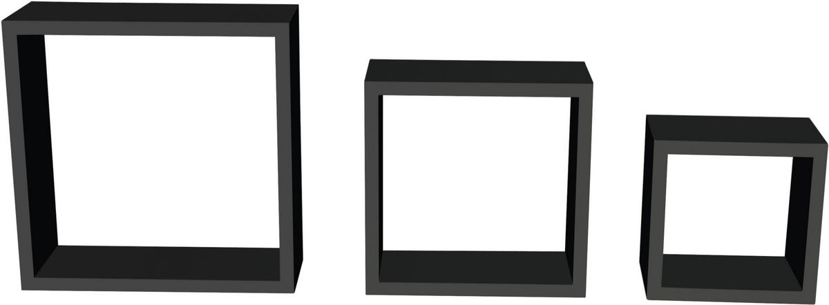 Raft de perete 3/1 Simple 3 - Modern (30-27-24/30-27-24/12cm) - Best Price
