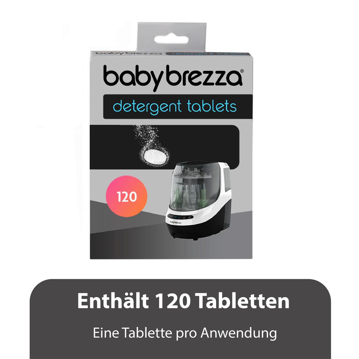 ŚRODEK-BUTELKI DLA NIEMOWLĄT TABLETKI CZYSZCZĄCE - Basics (10.5/12.4/7cm) - Baby Brezza