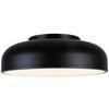 LED-TAKLAMPA MIKE - vit/svart, Modern, metall/plast (35/35/11cm) - Mömax