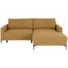 Coltar BERGAMO - galben, Modern, textil (238/162cm) - Mömax
