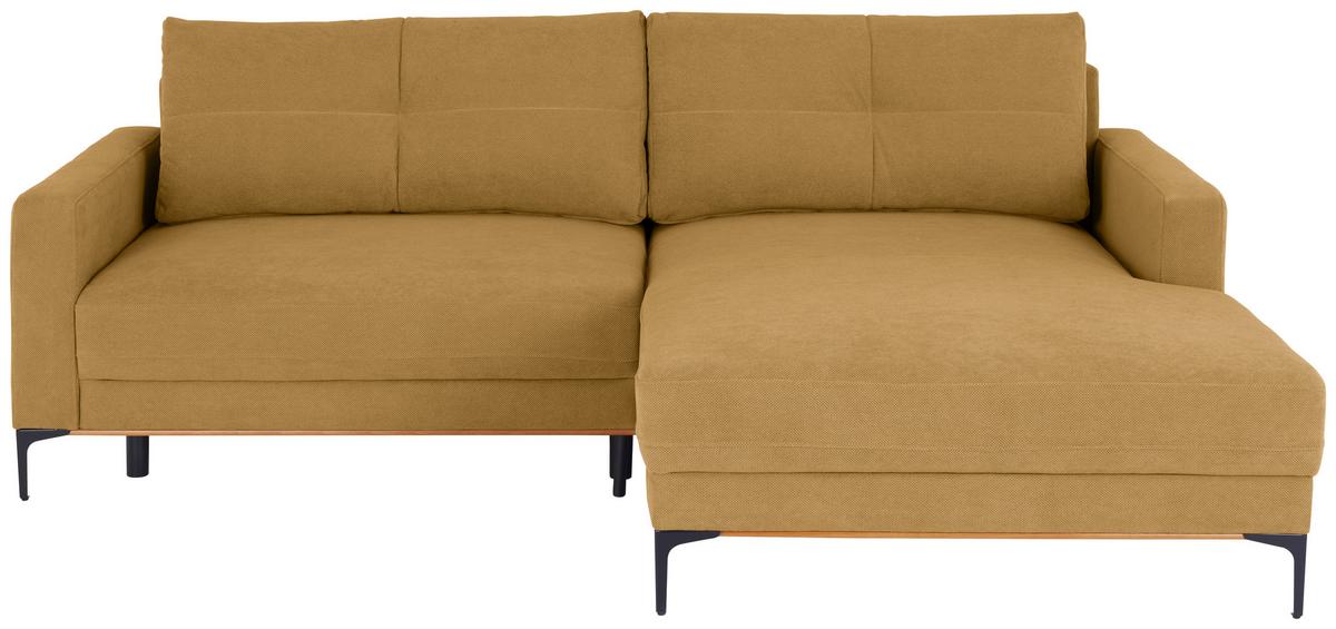 Coltar BERGAMO - galben, Modern, textil (238/162cm) - Mömax