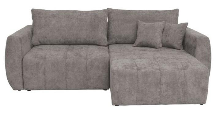 Canapea extensibila BALI - taupe/gri, Modern, lemn/textil (245/74-90/104cm) - Luca Bessoni