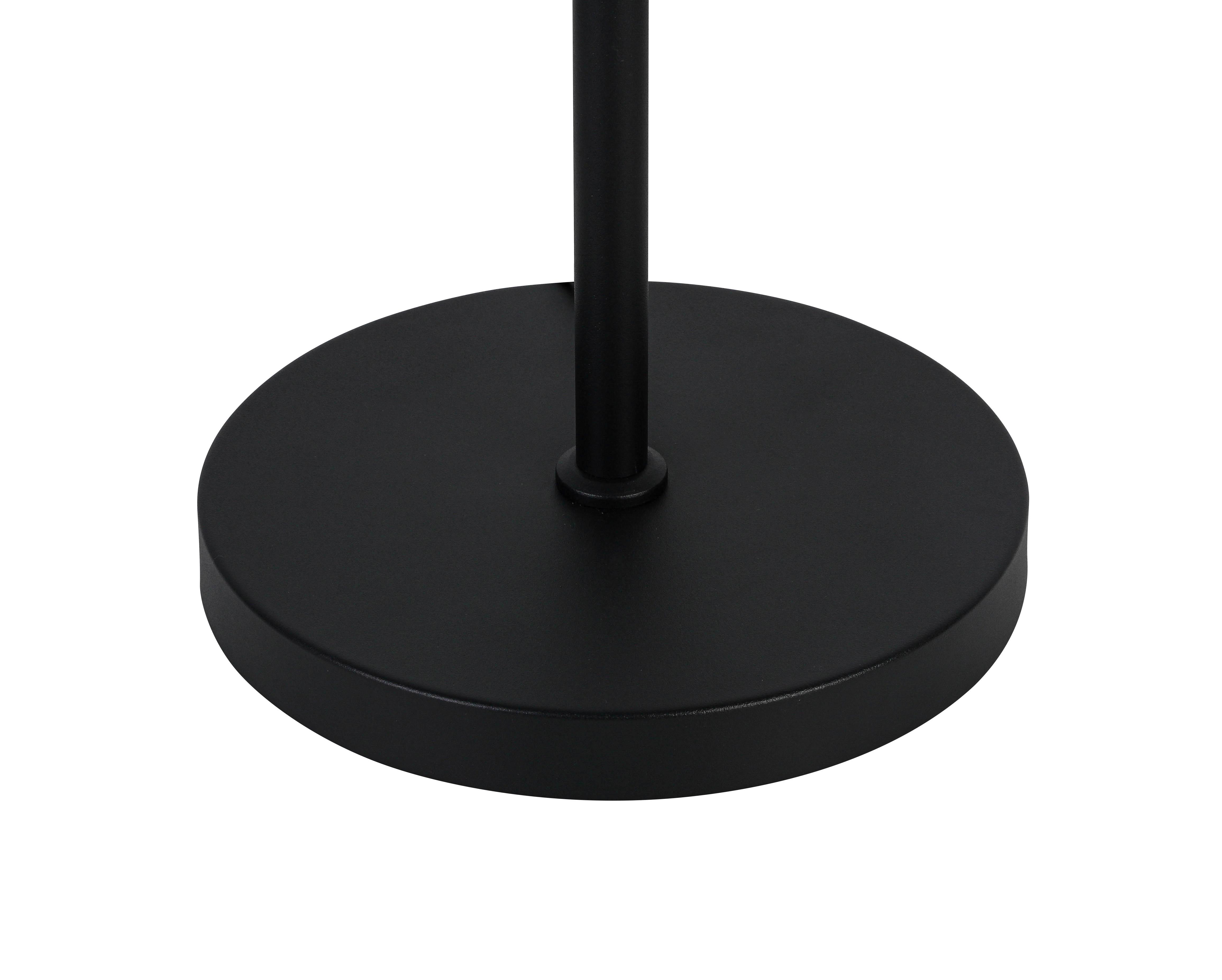 GOLVLAMPA STEFAN - svart, Basics, metall/plast (22cm) - Mömax