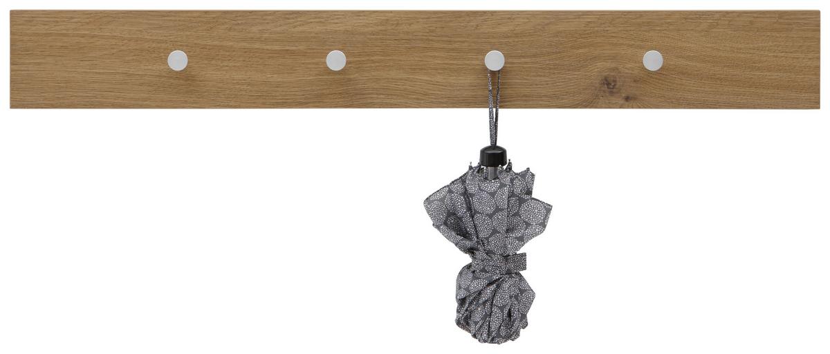 LISTWA DO PRZEDPOKOJU LIVORNO - kolor dębowy, Design, materiał drewnopochodny/metal (98/12/5,5cm) - Dieter Knoll