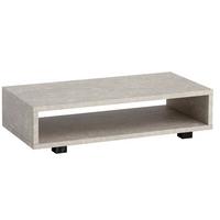 Couchtisch Wl6.934 - Sandfarben/Schwarz, Design, Holzwerkstoff/Kunststoff (100/50/25cm) - Livetastic