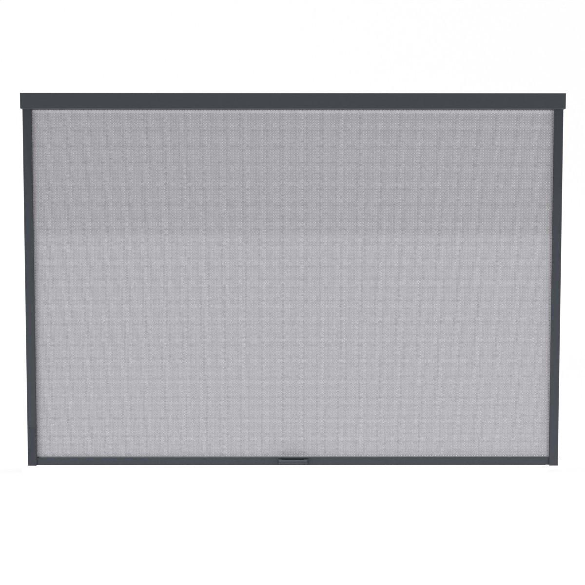 PERGOLA-ROLLO FÜR DELUXE 40CM ANTHRAZIT - Anthrazit, Basics, Textil/Metall (400/235/10cm) - Gardenson
