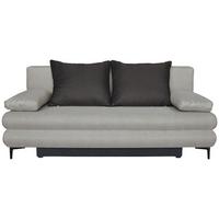 Canapea extensibilă SOHO - bej/maro închis, Modern, lemn/metal (201/89/89cm) - Best Price