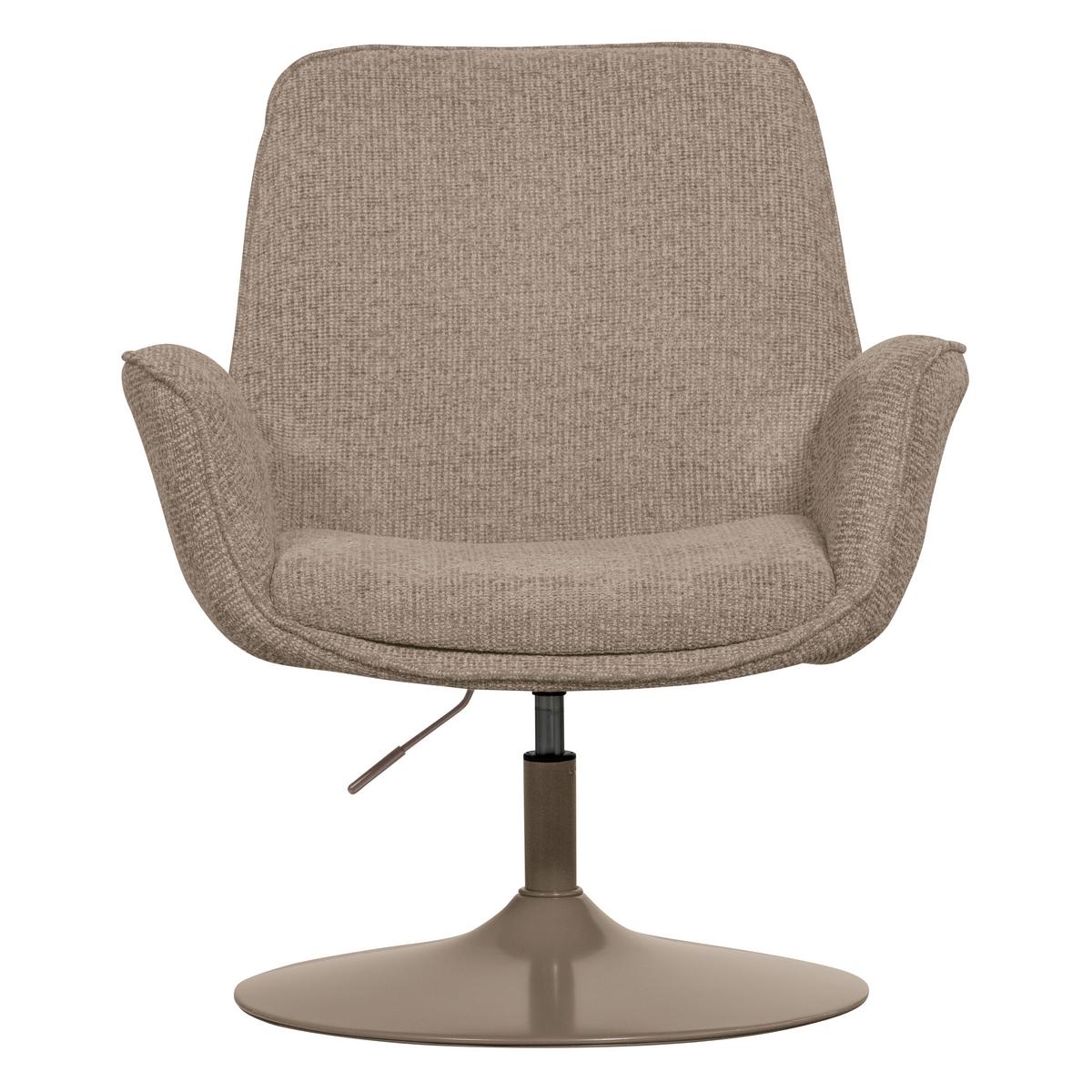 SESSEL Marten Sandfarben B: 79cm - Sandfarben, Design, Textil/Metall (79/91/76cm) - Livetastic