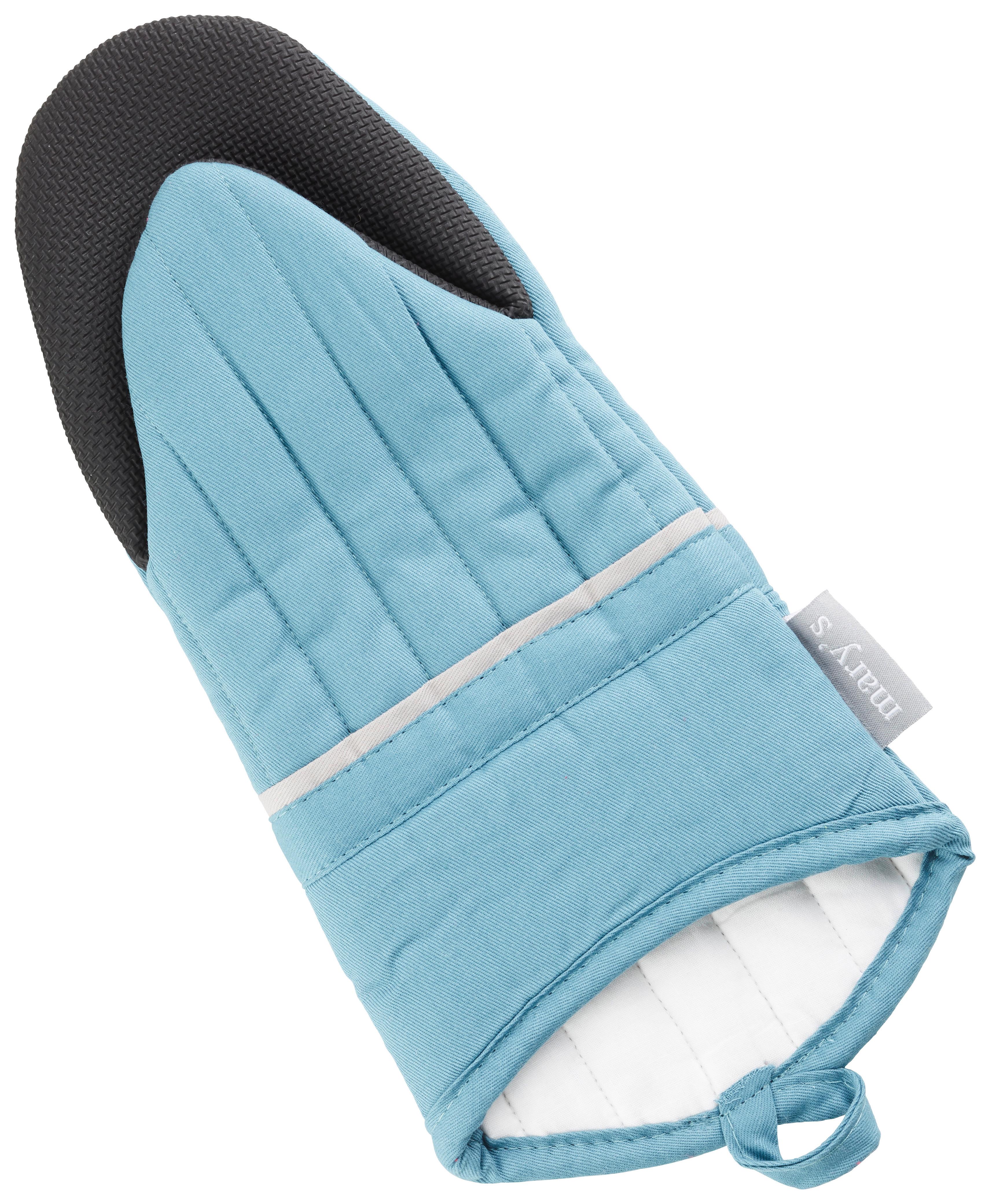 Edényfogó Kesztyű Alexa - olajkék, textil (15/33cm) - Modern Living