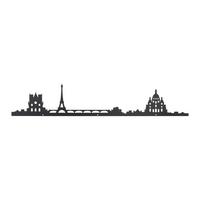 Stenska Dekoracija Skyline - črna, Konvencionalno, kovina (55/10cm) - Modern Living