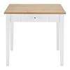 MATBORD CAMDEN - vit/furufärgad, Design, trä (86/80/79cm) - Bessagi Home
