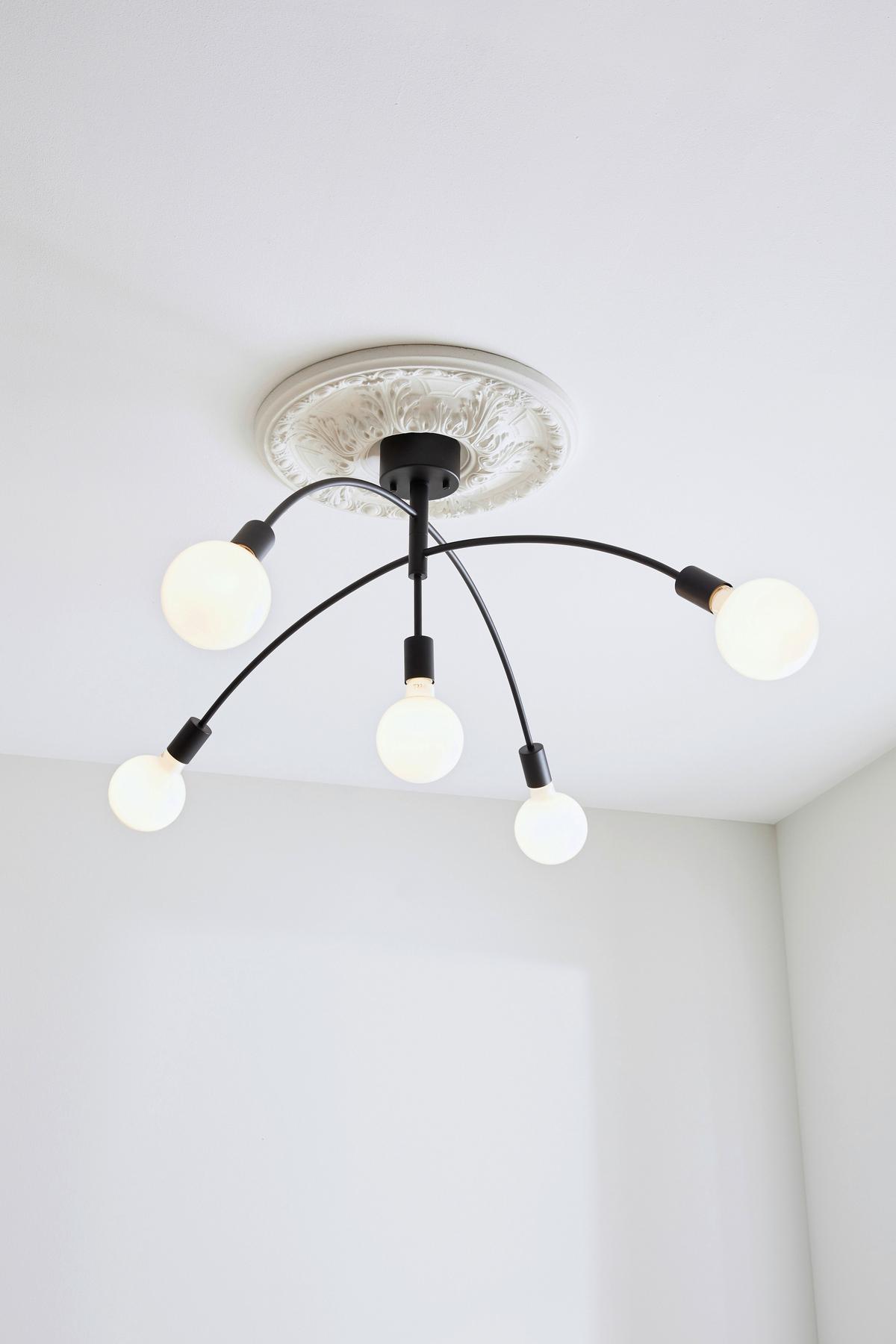 Dekenleuchte Crux Ceiling max. 40 Watt - Schwarz, Basics, Metall (107/107/41cm) - Markslöjd