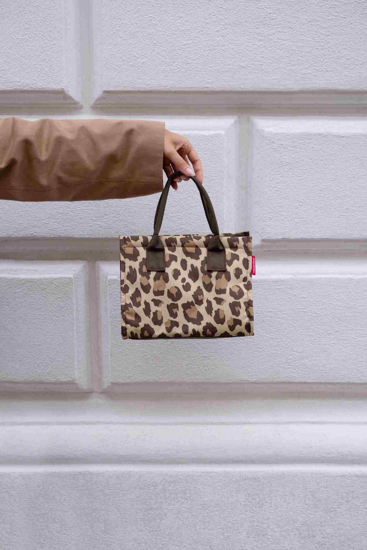 TORBA NA ZAKUPY DAILY SHOPPER XS LEO MACCHIATO - różnokolorowy, Basics, tworzywo sztuczne (27/21/14cm) - Reisenthel