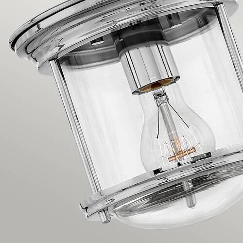 Stropna Svjetiljka Hadrian  Mini - boje kroma, Konvencionalno, staklo/metal (19.6/18.5cm) - Elstead Lighting