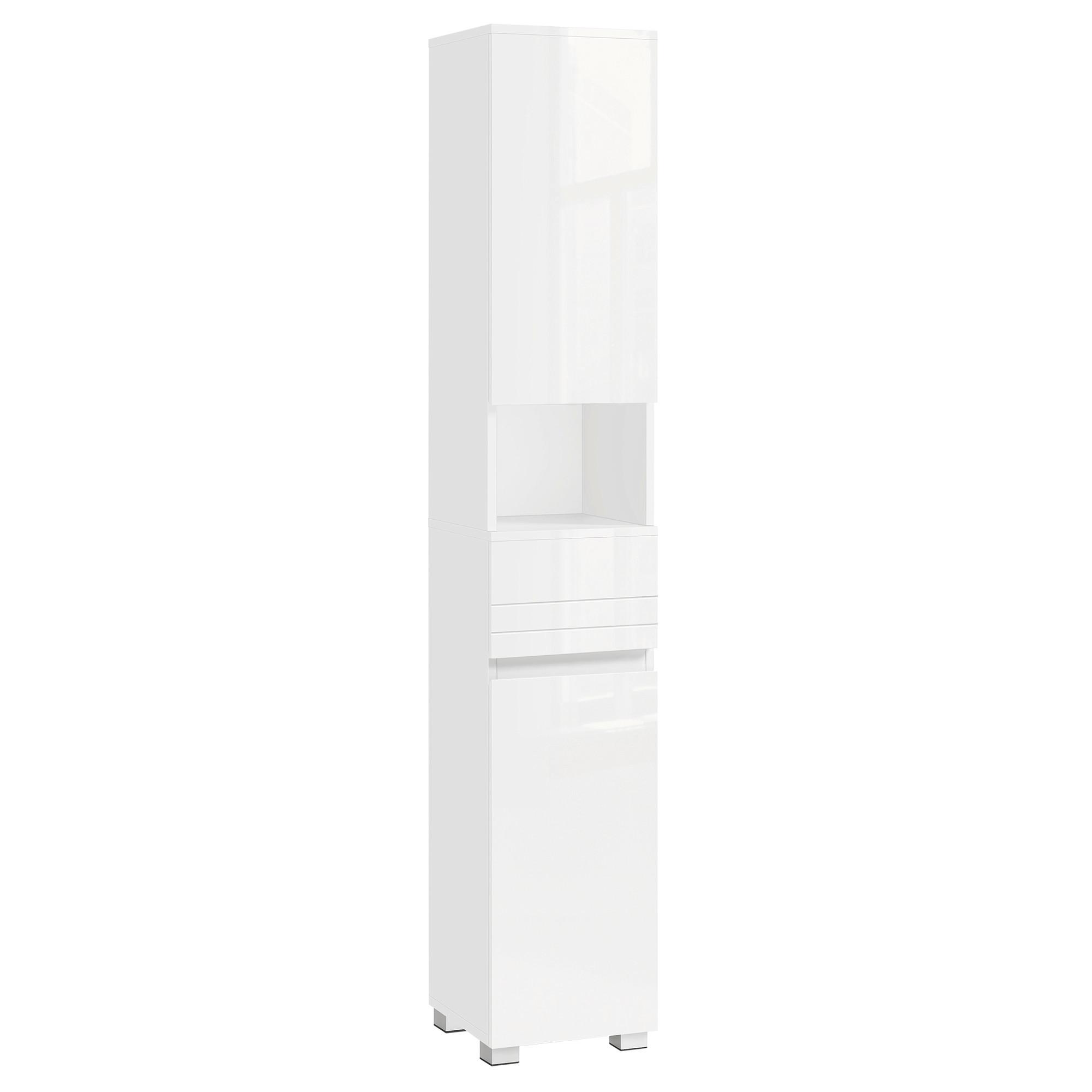 HOCHSCHRANK BBC560P31 - Weiß, Trend, Holzwerkstoff (30/170/30cm) - MID.YOU