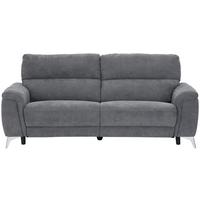 Dvosed Padua, Siva, Relax Funkcija - barve kroma/siva, Konvencionalno, kovina/tekstil (215/97/97cm) - Mömax