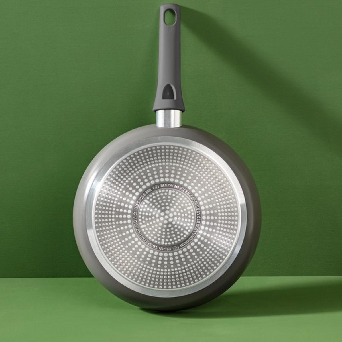 PATELNIA C42619 TEFAL - szary, Basics, metal (47,4/29,7/10,4cm) - Tefal
