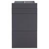 SET DE TIROIRS UNIT -BASED- - anthracite, MODERN, matériau en bois (45,3/83/47cm) - Based