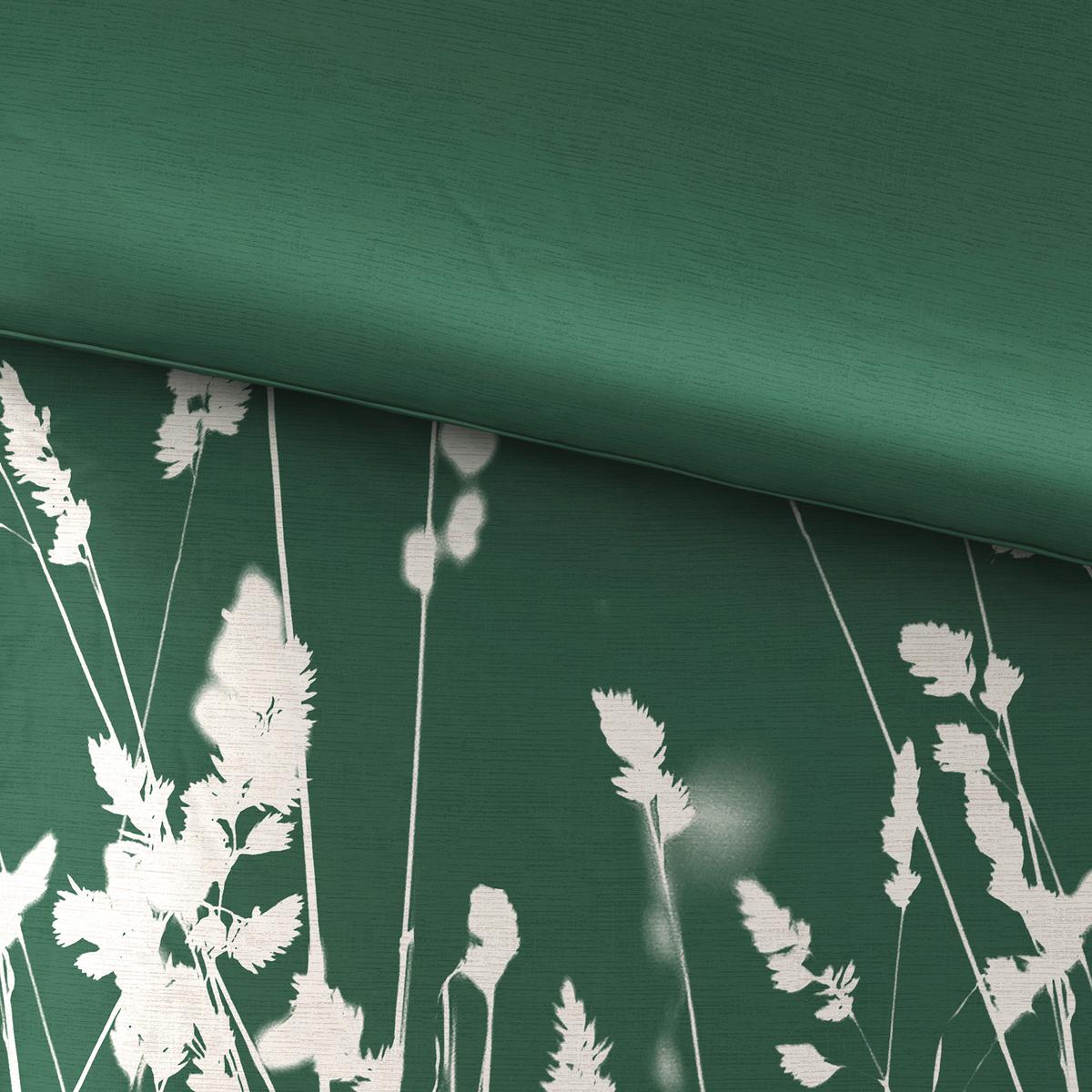 BETTWÄSCHESET EMILIA - Grün, Natur, Textil (160/210cm) - Modern Living