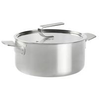 Oală Alessia Cca. 2,9 L - argintiu/transparent, Konventionell, sticlă/metal (20/9,5cm) - Mömax