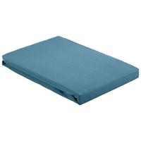 Fixleintuch Basic - Blau, Textil (100/200cm) - Modern Living