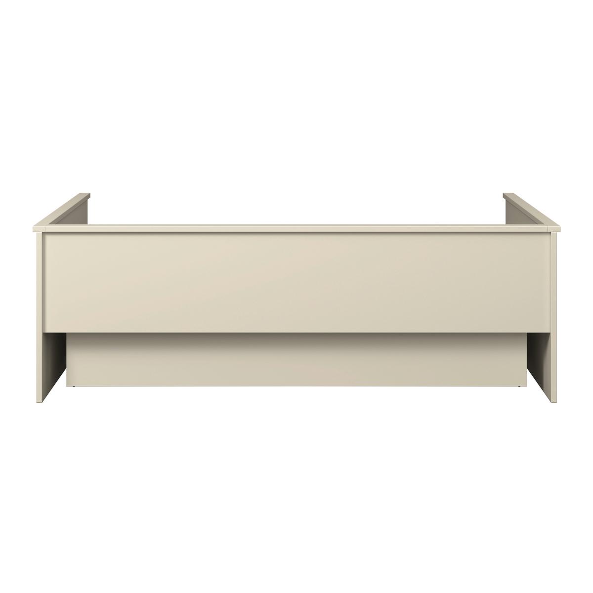 Raztegljiva Postelja Honey New, Kašmir, 90-180x200 - kašmir, Romantika, leseni material/les (90-180/200cm) - Based