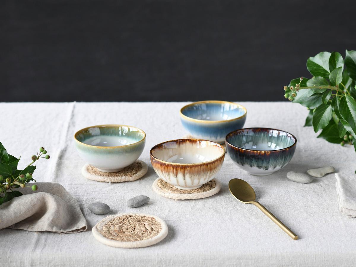 Set Skodelic Za Omake Cascade Bunt, 4-Delni - večbarvno, Basics, keramika (11,5cm) - Creatable