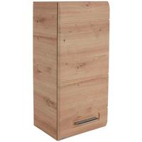 Viseča Omara Avensis 301 - barve kroma/barve hrasta, Moderno, kovina/leseni material (35/72/20,5cm) - Mömax