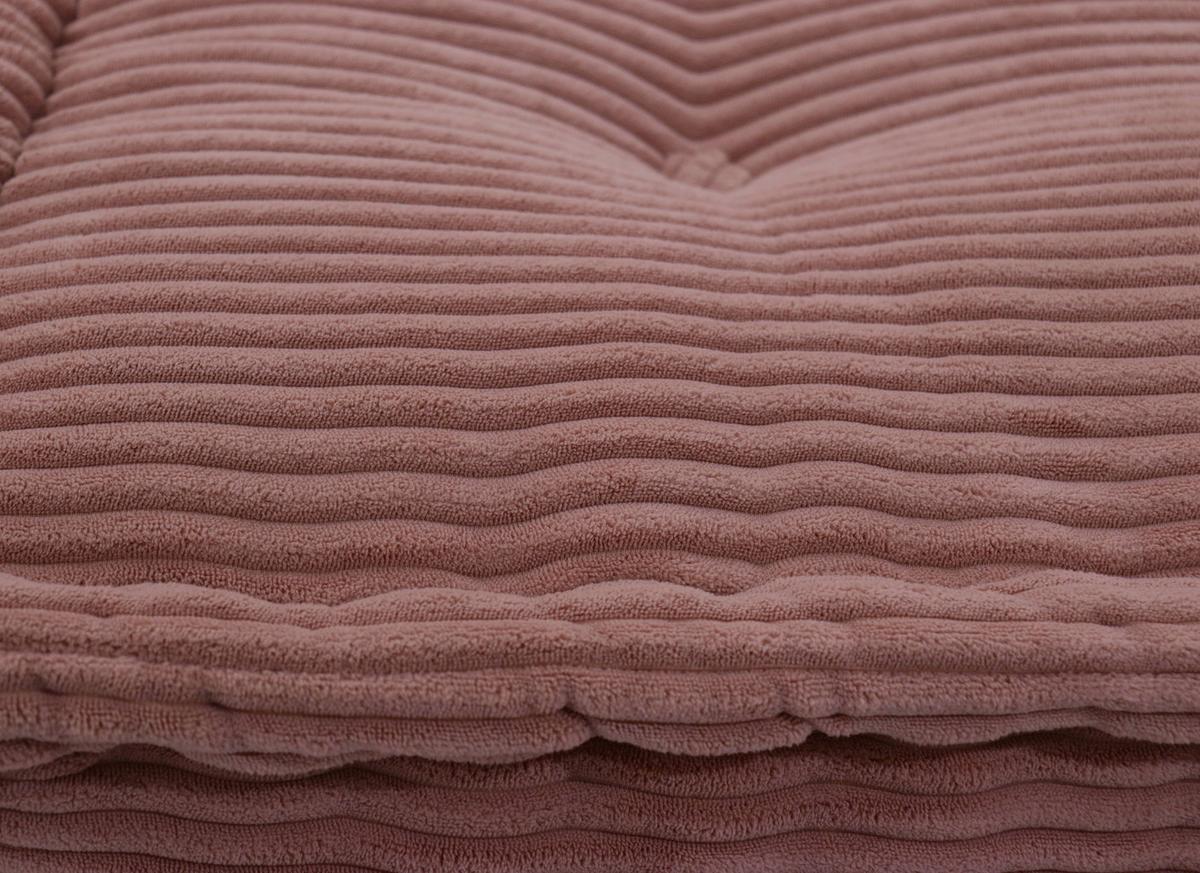 ELEMENT DO SOFY FLEXI - brudny róż, Design, tkanina (80/43/80cm) - P & B